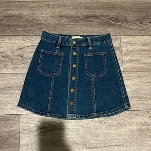 Altar’d state denim skirt